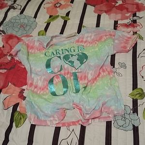 Self Esteem Caring is Cool Shirt with Barrettes